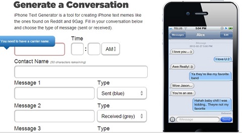 Thú vị với cách tạo tin nhắn giả đùa vui với bạn bè bằng giao diện SMS trên iPhone