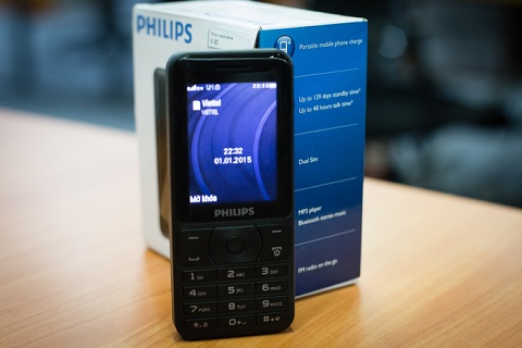 [Mở hộp] Philips E180 – Điện thoại phổ thông pin khủng, kiêm sạc dự phòng của Philips