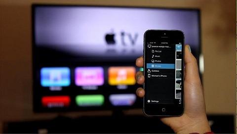 Apple TV được bán với giá 99$ cho phép kết nối điện thoại với tivi