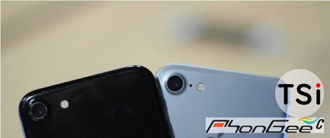 Cận cảnh camera sau của iPhone 7. Trải nghiệm cho thấy nguồn sáng phát ra từ đèn flash LED mới trên iPhone 7 khá mạnh