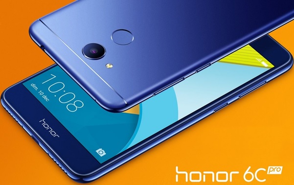 Màu xanh cực nổi bật của Huawei Honor 6C Pro