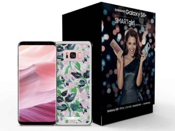 Vỏ hộp của chiếc smartphone Galaxy S8 Plus dành cho nữ Vỏ hộp của chiếc smartphone Galaxy S8 Plus dành cho nữ