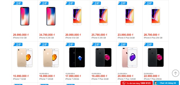 iPhone giảm giá hết cỡ tại Viettel Store