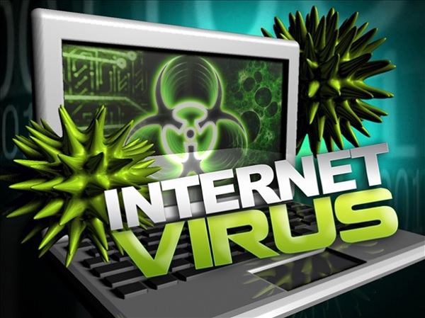 Virus cũng là một nguyên nhân khiến laptop không bắt được WiFi