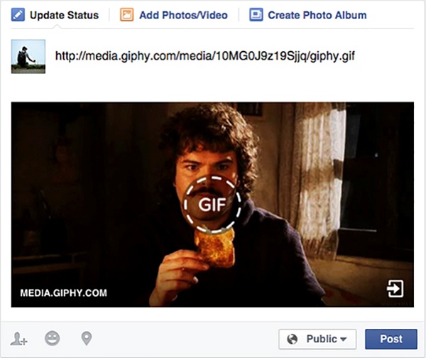 Cách up ảnh GIF lên Facebook dễ như ăn kẹo