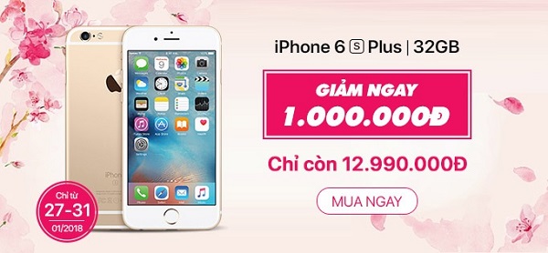 -hot--iphone-6s-plus-32gb-chinh-hang-giam-ngay-1-trieu---gia-chi-con-12-99-trieu iPhone 6S Plus 32GB sử dụng hệ điều hành IOS 11