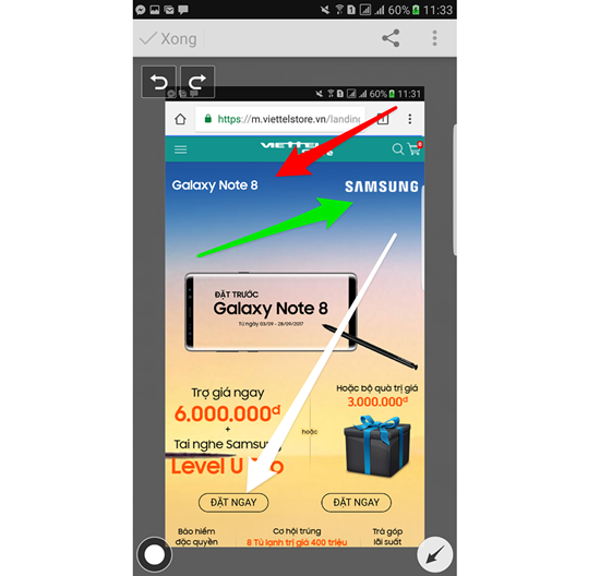 Hướng dẫn ghi chú trên ảnh cho Android siêu nhanh, cực kỳ tiện lợi