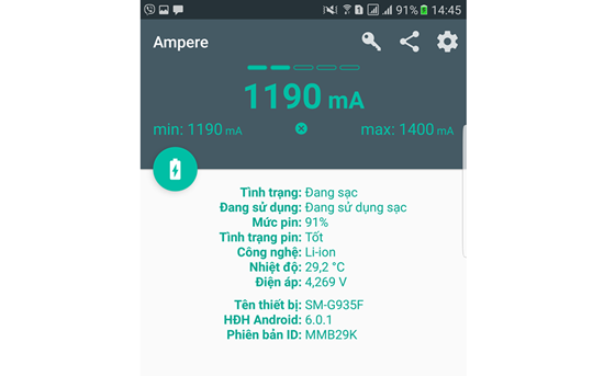 Cách đo dòng sạc điện thoại trên Android tiện lợi, chính xác