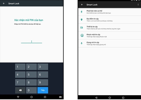 Cách kích hoạt tính năng Smart Lock trên smartphone Android
