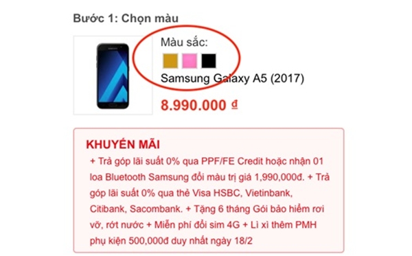 Galaxy a5