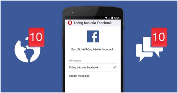 Dùng Facebook bằng Opera Mini sẽ tiết kiệm được tối đa dung lượng 3G