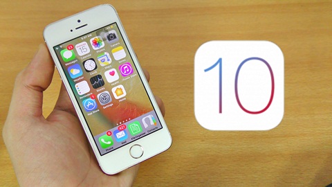 iOS 10 là hệ điều hành mới nhất nhưng vẫn được Apple tích hợp lên iPhone 5S - sản phẩm đã ra mắt nhiều năm