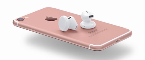 AirPods sẽ đánh dấu một sự thay đổi lớn đối với các đời iPhone cùng với quyết định loại bỏ jack cắm tai nghe 3,5 mm
