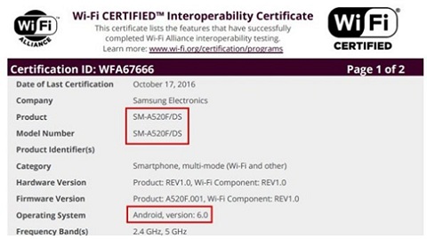 Galaxy a5