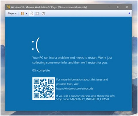 Màn hình xanh chết chóc mới kèm mã QR Code đang được Microsoft phát triển Màn hình xanh chết chóc mới kèm mã QR Code đang được Microsoft phát triển