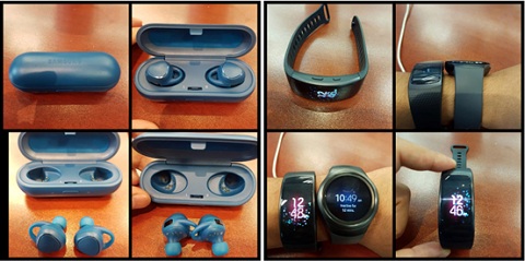 Samsung Gear IconX có thiết kế khá hút mắt, tạo độ năng động cho người dùng