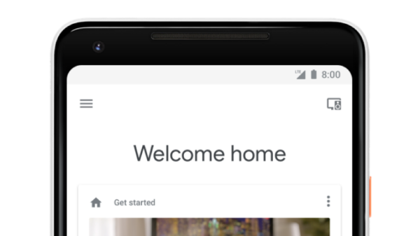 Viền màn hình của chiếc Pixel 2 XL rất mỏng cùng với hệ thống hai loa stereo.