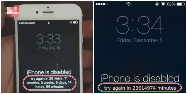 TOP 6 cách mở khóa iPhone bị vô hiệu hóa thành công 999