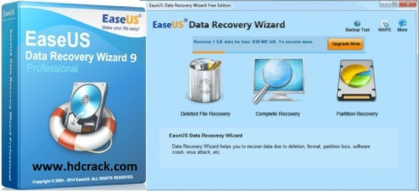 EaseUS Data Recovery Wizard cung cấp cho bạn giải pháp khôi phục dữ liệu toàn diện cho người dùng máy tính