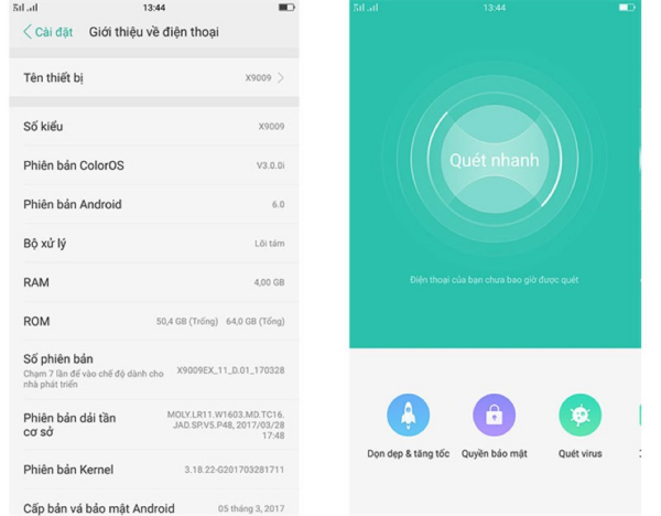 Bản cập nhật Android 6.0 cho Oppo F1s nhằm cải thiện hiệu năng, tính năng chuyển đổi danh bạ từ IOS và các điện thoại Android khác,…