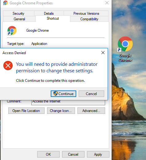 Cách cài đặt mặc định chế độ ẩn danh Chrome cho máy tính