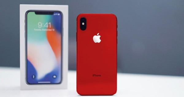 iPhone X màu đỏ trông vô cùng đẹp và bắt mắt