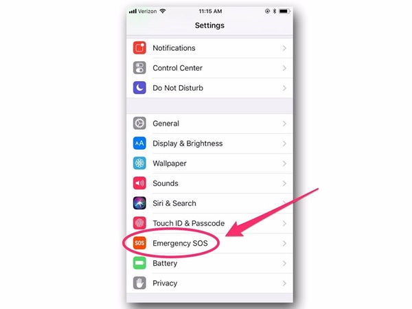 Cách kích hoạt Emergency SOS trên iOS 11 cực nhanh cho bạn