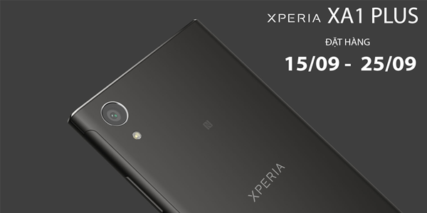 Đợt đặt hàng Sony Xperia XA1 Plus đã sẵn sàng mở tại Viettel Store trên toàn quốc