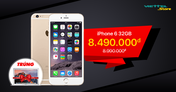 Phone 6 32GB dù đã ra mắt từ lâu, thế nhưng vẫn là sự lựa chọn hàng đầu của rất nhiều người dùng