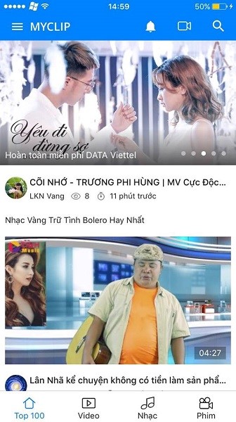 Sử dụng ứng dụng 