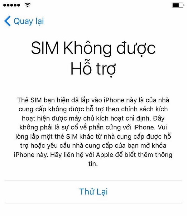 iPhone - sim