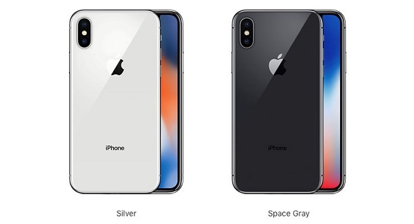 iPhone X chỉ còn hai màu, bạc Silver và ghi xám Space Gray