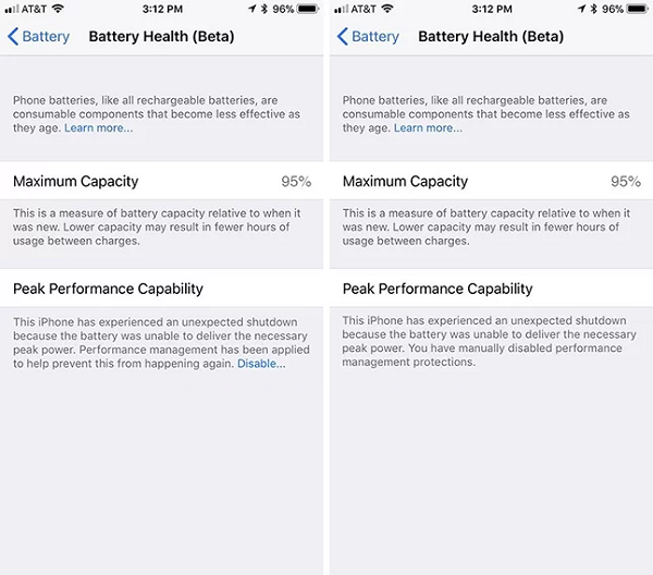 Biện pháp kiểm tra tình trạng pin iOS 11.3 nhanh gọn nhất