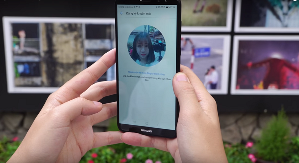 3 bước thiết lập mở khóa bằng khuôn mặt trên Huawei Nova 2i