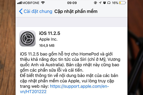 Tải về ngay bản cập nhật mới nhất của hệ điều hành iOS
