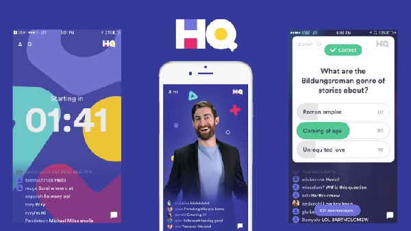 Game trả lời câu hỏi trúng tiền thật HQ Trivia 