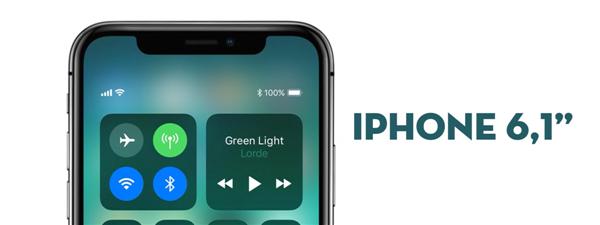 Thiết kế rò rỉ iPhone X 6.1 inch khá tương đồng với iPhone X