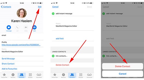 Bật mí thủ thuật xóa địa chỉ trùng lặp trên iPhone ở iOS 11 cực đơn giản