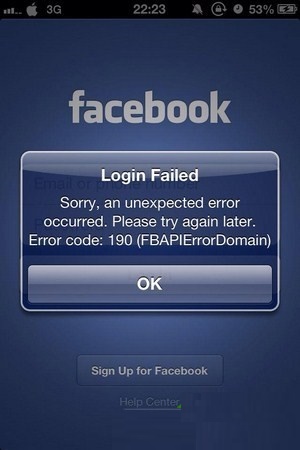 Lỗi đăng nhập Facebook trên iPhone – nguyên nhân và khắc phục