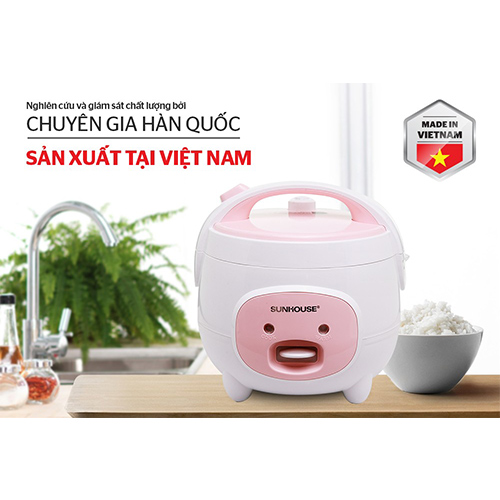 Nồi cơm điện 1.8L Sunhouse SHD8607W