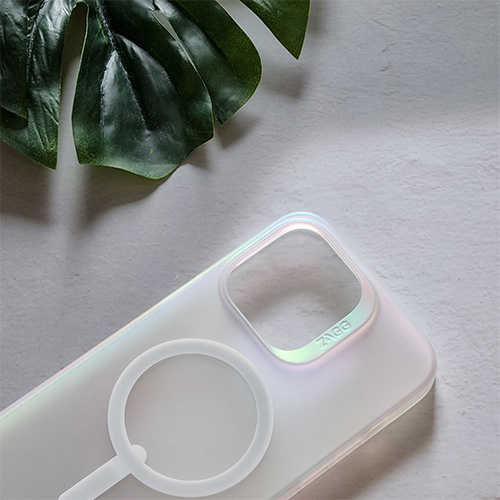 Ốp lưng Zagg Snap Matte Iridescent iPhone 14 Plus (sạc MagSafe)