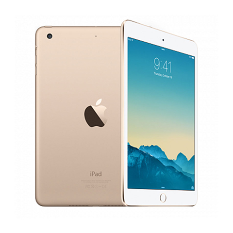 ipad mini 3 gold 16GB A1600 wi-fi+cellバッテリー90％ 002