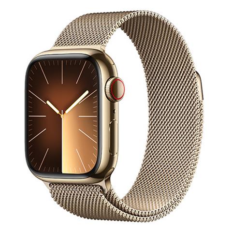 Apple Watch Series 9 Viền thép dây Milanese loop Cellular 45mm