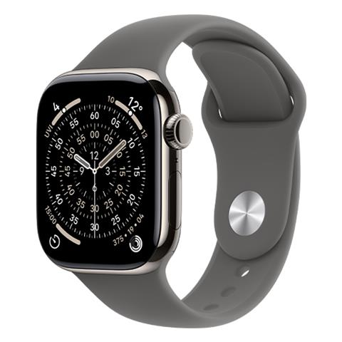 Apple Watch Series 11 Viền Titan Cellular 42mm Dây cao su S/M