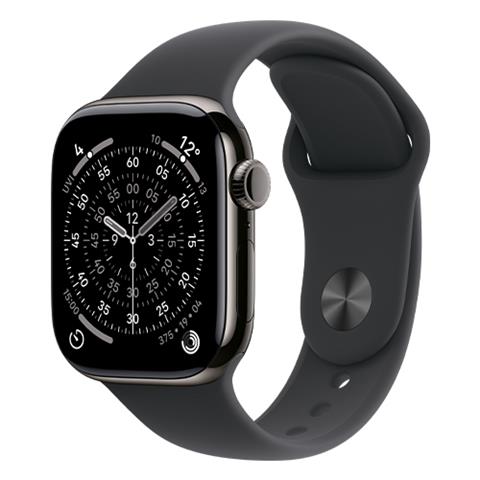 Apple Watch Series 11 Viền Titan Cellular 46mm Dây cao su M/L