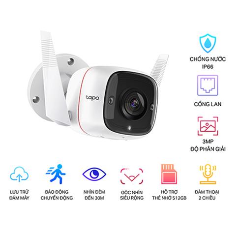 Camera IP Ngoài Trời TP-Link Tapo TC65