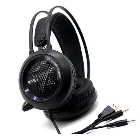 Tai nghe Gaming Zidli ZH6 (3.5, USB, LED)