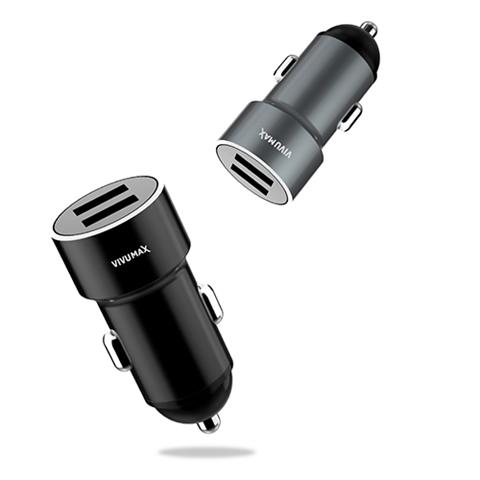 Củ sạc ôtô Vivumax O10 2USB 5V2.4A