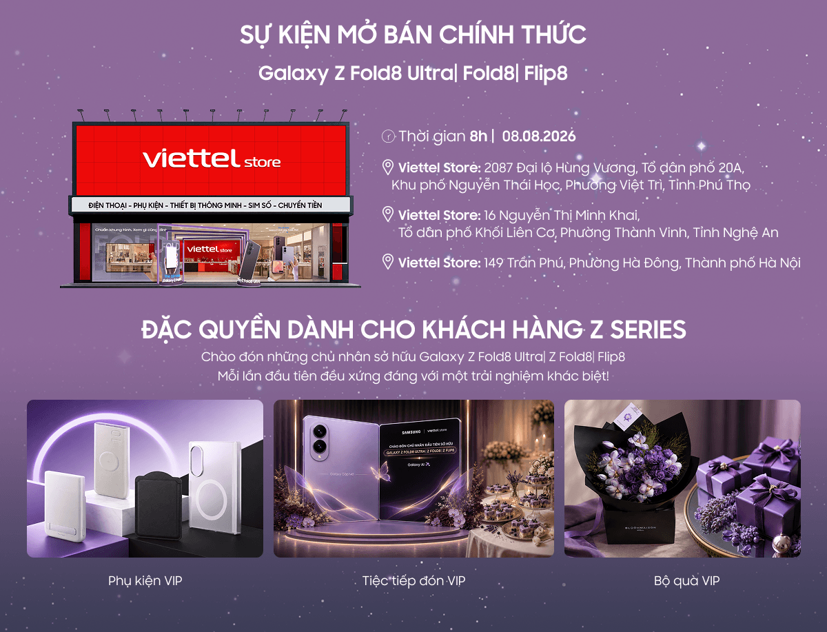 Đặc quyền cho khách hàng z series