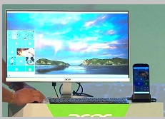[IFA 2015] Acer Jade Primo - Smartphone đầu tiên trên thế giới hỗ trợ Windows 10 Continuum